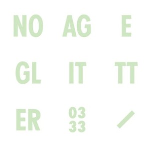 No Age Glitter Album Art