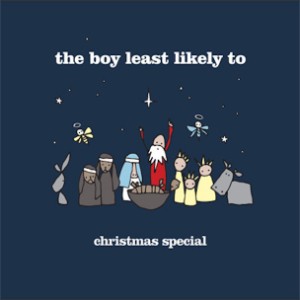 The Boy Least Likely To Christmas Special Album Art