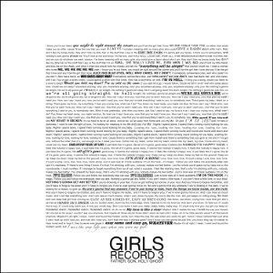 Girls - Father, Son, Holy Ghost