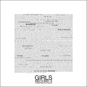 Girls - Father, Son, Holy Ghost Details