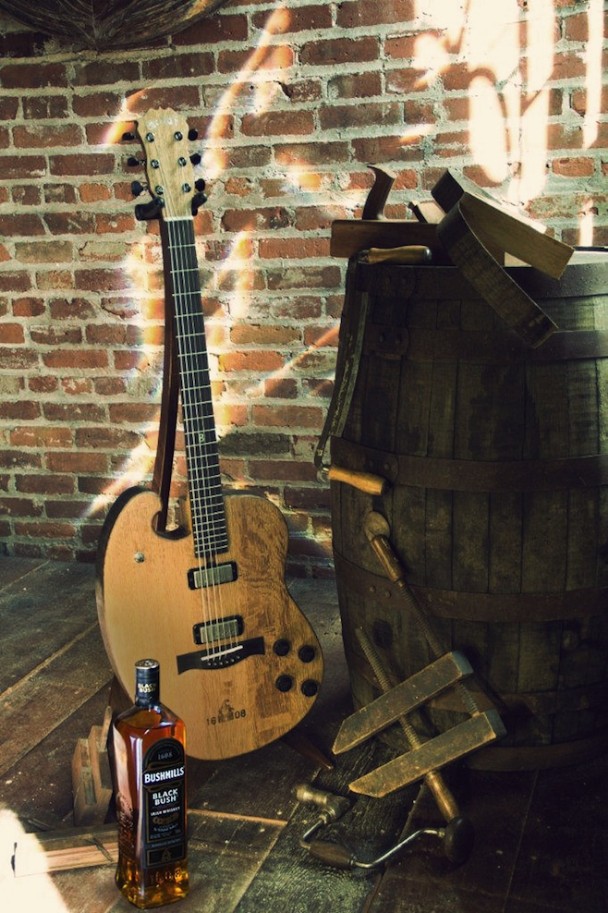 Buy Justin Vernon’s Whiskey Barrel Guitar Stereogum