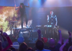 Matt And Kim on Kimmel