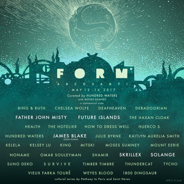 form arcosanti 2017 lineup stereogum form arcosanti