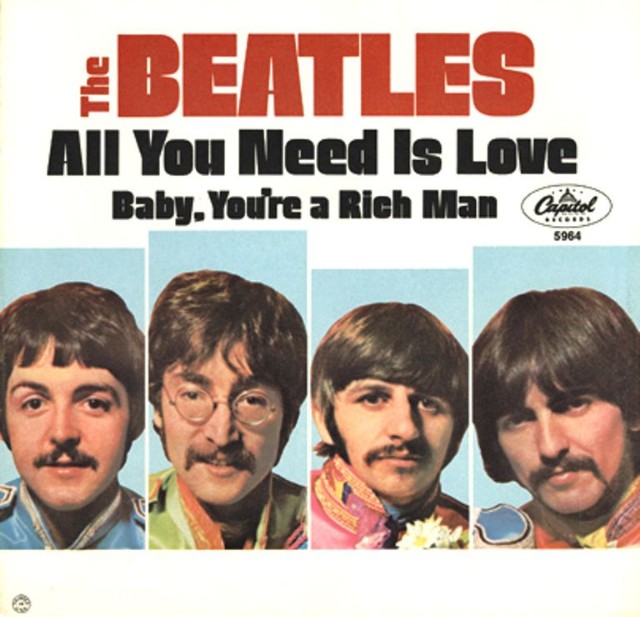 The Number Ones Beatles All You Need Is Love Stereogum The Beatles All You Need Is Love