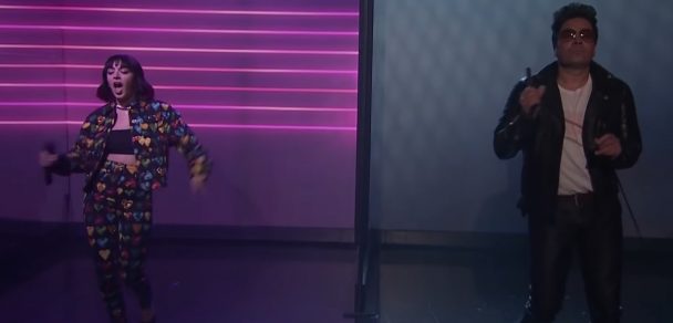 Watch Charli XCX & Jimmy Fallon Mash Up Depeche Mode & Icona Pop