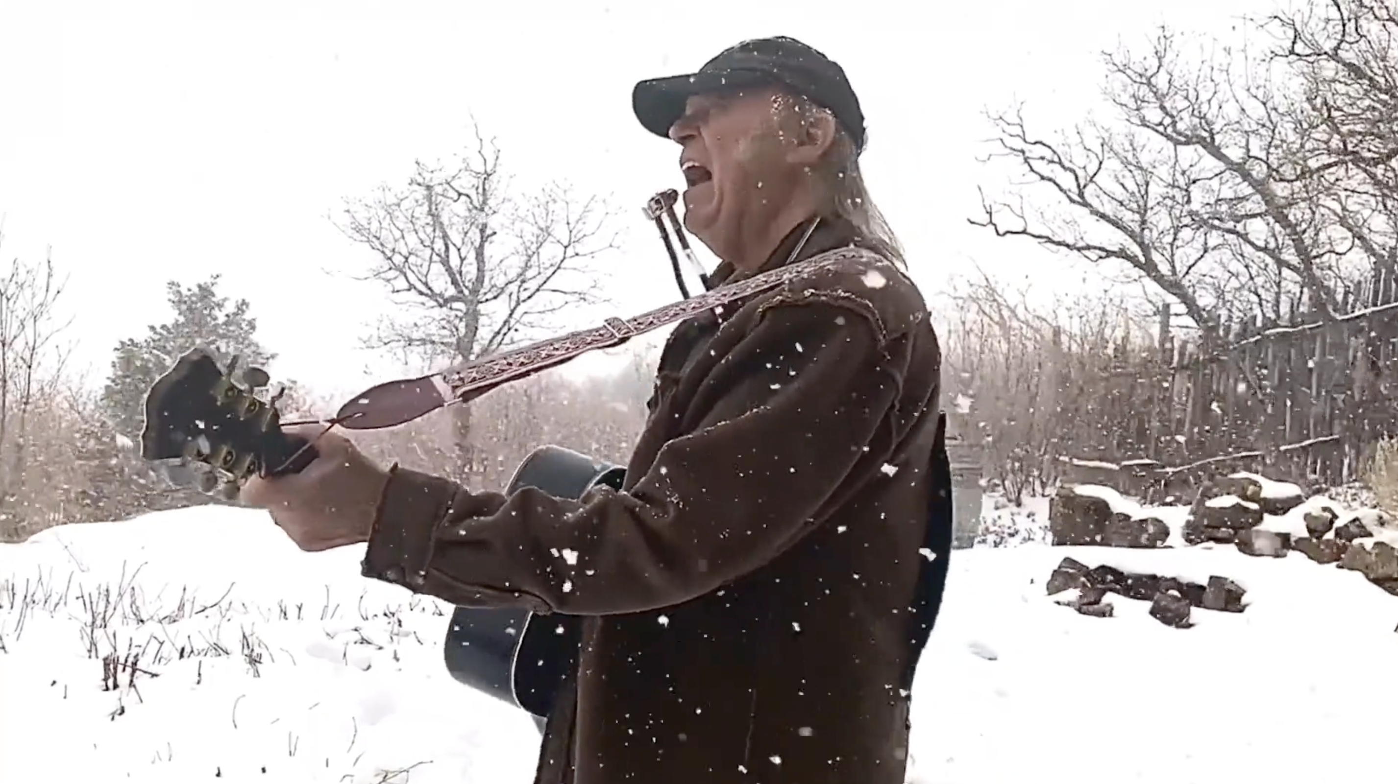 Watch Neil Young Play More Rarities In His Latest Fireside Session Neil Young