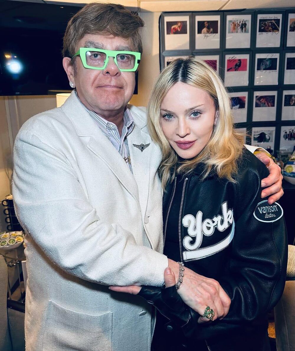 Elton John & Madonna End Their Feud