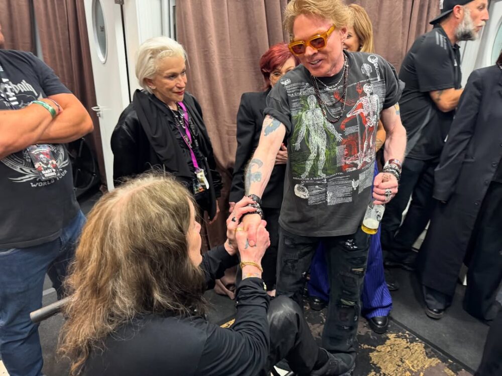 Ozzy Osbourne Meets Axl Rose
