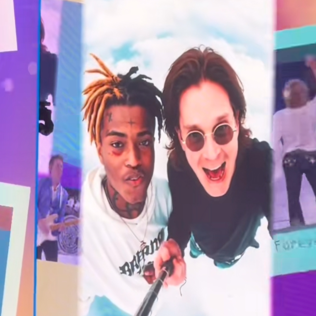 Rod Stewart Tour Features AI Video Of Ozzy Osbourne Taking Selfies With Musicians In Heaven