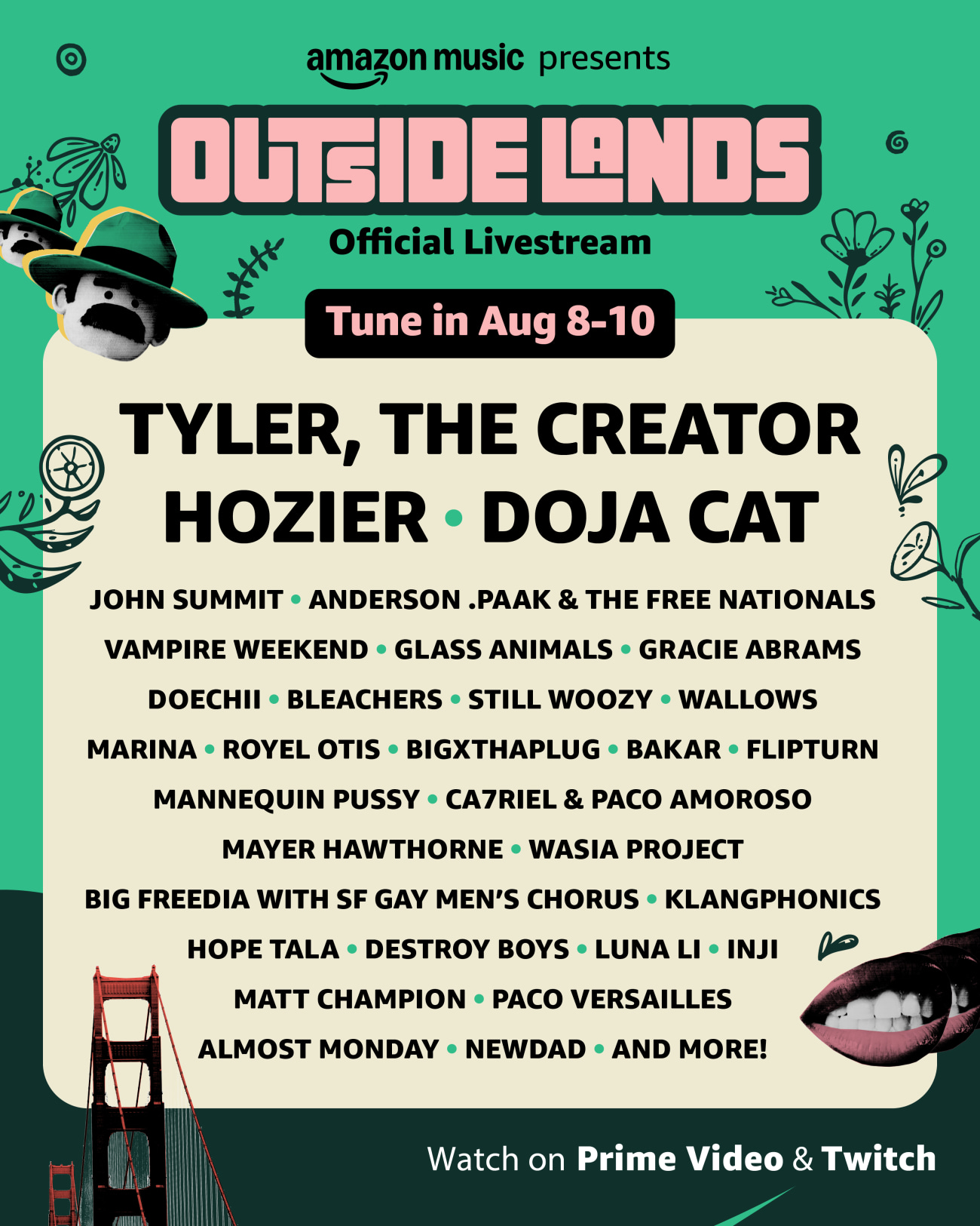 Livestream Outside Lands 2025 For Free