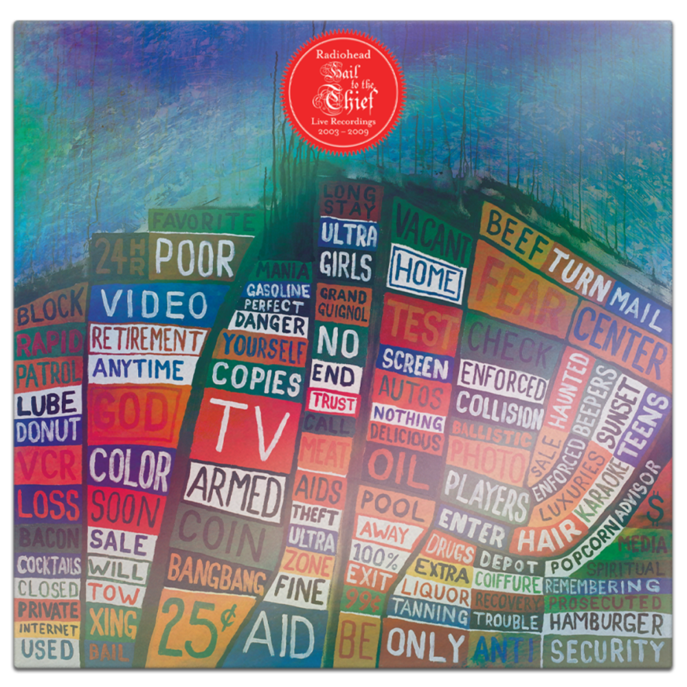2003 Radiohead Hail to the Thief Tshirt⓷ Hail to the Thief (Live Recordings 2003-2009) | Radiohead