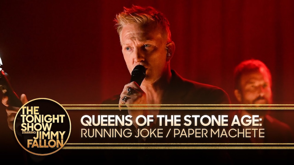 Watch Queens Of The Stone Age’s Cinematic Tonight Show Performance